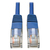 Tripp Lite N002-030-BL Cat5e 350 MHz Molded (UTP) Ethernet Cable (RJ45 M/M), PoE - Blue, 30 ft. (9.14 m)