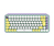Logitech Pop Keys Tastatur Universal RF Wireless + Bluetooth QWERTY UK Englisch Mintfarbe, Violett, Weiß, Gelb