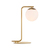 Nordlux Grant tafellamp E14 40 W Geelkoper, Wit