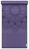 Yogistar Basic Yoga-Matte Polyester, PVC Violett