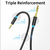 Vention 3.5mm TRS Male to 6.35mm Male Audio Cable 3M Black