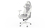 ENDORFY Scrim Onyx White PC gaming chair Padded seat Grey, White