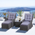 Outsunny 860-084 outdoor furniture set