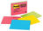 Post-It Super Sticky Notes, 8 in x 6 in, Assorted Bright Colors, 4 Pads/Pack