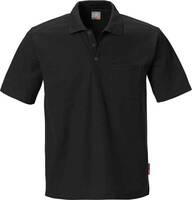 Kansas "Match-Polo-Shirt" , schwarz, Gr. XS Nr. 100780, 65% PES, 35% BW, 1 Brusttasche, Kurzarm