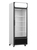 Kühlschrank GTK 370 mit Glastür und Werbetafel, Breite 610mm, Tiefe 610mm, Höhe
