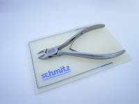 product - schmitz electronic tungsten-carbide tipped sidecutter INOX, oval head - with bevel - stainless steel - 4.1/2"