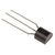 onsemi BC547C-ML THT, NPN Transistor 45 V / 100 mA 300 MHz, TO-92 3-Pin