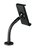 Durable TOUGH Anti-Theft Lock Goose Neck Tablet Holder Wall/Table Mount | Black