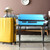 Relaxdays Kofferständer klappbar, Holz Gepäckablage, HBT: 54,5 x 66 x 44 cm, Kofferhocker für Hotel & Zuhause, schwarz