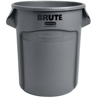 Rubbermaid BRUTE Round Container - 75 Litres - Grey