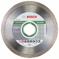 Bosch 2608602201 Diamanttrennscheibe Standard for Ceramic, 115 x 22,23 x 1,6 x 7
