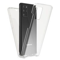 NALIA 360 Gradi Cover compatibile con Samsung Galaxy S20 Plus Custodia, Fronte e Retro Full-Body Integrale Case Protettiva, Sottile Resistente Copertura, Completo Protezione Sch...