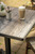 Tischplatte Sevelit quadratisch; 68x68 cm (LxB); pinie rustikal; quadratisch