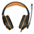 Spirit of Gamer Fejhallgató - PRO-H3 (MultiPlatform, mikrofon, 3.5mm jack, hangerőszabályzó, 2m kábel, narancssárga)