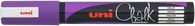 uni Chalk PWE-5M Fenster-/Kreidemarker, 1.8-2.5mm, violett