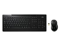 WIRELESS KB MOUSE SET LX901 ES LX901, Standard, Wireless, RF Wireless, Black, Mouse included Tastaturen