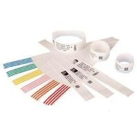 Adult 3/4 x 11 White Z-Band Direct Kit, White, Acrylic,Paper, Direct thermal, 0.75" x 11", 200 pc(s) Druckeretiketten