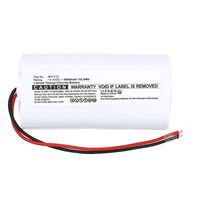 Battery 14.4V 6500mAh 93.6Wh , for DAITEM Alarm System ,