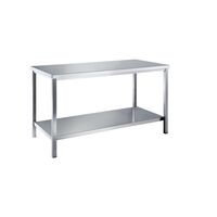 Workbench made of chrome nickel steel