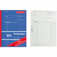 Formularbuch Rechnung A6 303 2x40 Blatt selbstdurchschreibend