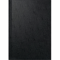 Buchkalender Mentor 14,8x20,8cm 1 Tag/Seite Kunststoff schwarz 2025
