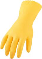 Rękawiczki gospodarcze HS żółte rozmiar 7