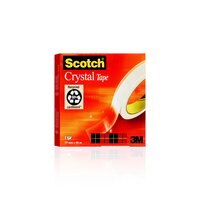 Scotch® Crystal Klebeband, 19 mm x 66 m, 1 Rolle