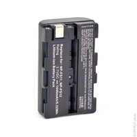 Batterie(s) Batterie appareil photo - caméra pour Sony 3.6V 1500mAh