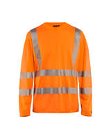High Vis Langarm T-Shirt 3385 orange