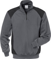 Sweatshirt 7048 SHV grau/schwarz Gr. S