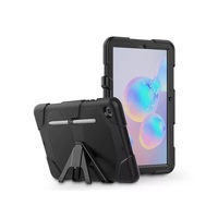 Haffner FN0229 Survive 360 Galaxy Tab S6 Lite 10,4" fekete ütésálló védőtok kijelzővédő üveggel
