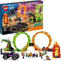 Lego City Kaszkadőr aréna dupla hurokkal (60339)