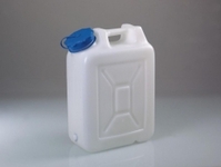 20.0l Wide-necked jerrycans HDPE without threaded connector