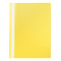Gyorsfűző ESSELTE Standard Vivida műanyag sárga 25 db/tasak