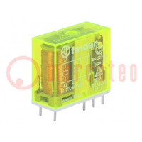 Relay: electromagnetic; DPDT; Ucoil: 12VDC; Icontacts max: 15A