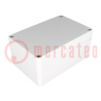 Enclosure: multipurpose; X: 80mm; Y: 120mm; Z: 55mm; EURONORD; ABS