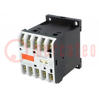 Contactor: 3-pole; NO x3; Auxiliary contacts: NC; 230VAC; 9A; BG