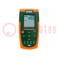 Meter: calibrator; voltage,current,thermocouple; VDC: 0÷20V