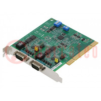 Communication card; PCI,PCI Express,RS232/RS422/RS485 x2