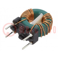 Inductor: wire; THT; 680uH; 900mA; 80mΩ; 230VAC; 4.5x10mm; -20÷50%