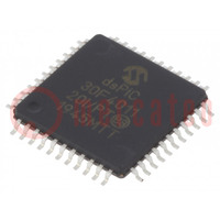 IC: dsPIC microcontroller; 48kB; 1kBEEPROM,2kBSRAM; TQFP44; DSPIC
