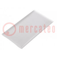 Heat shrink sleeve; glueless; 2: 1; 32mm; L: 1m; transparent