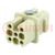 Connector: HDC; contact insert; female; Han® D; PIN: 8; size 3A