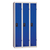 Vestiaire industrie propre - En kit - Bleu - 3 colonnes - Largeur 90cm