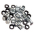 Cablenet Cage Nuts & Screws M6 Silver (PK 50)