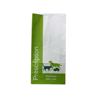 Paper Bags - ProPac Vet Paper Prescription Bags - (h)240 x (w)120 x (g)80mm
