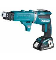 Makita Akku-Schnellbauschrauber 18V, 0-4.000 min, 2x Akku, Ladegerät, Zubehör, MAKPAC Gr. 2