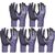 Produktbild zu Arbeitshandschuh Gebol Handschuhe Multi Flex Lady lila Größe 8 (M) | 5 Paar