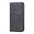 Magnet Fancy Case Hülle für iPhone 14 Pro Flip Cover Wallet Ständer schwarz